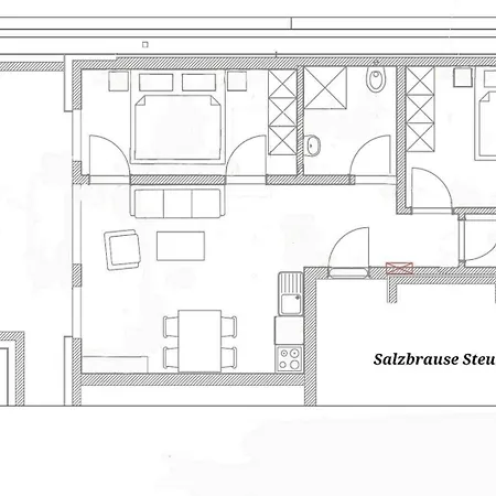 Salzbrause Steuerbord Apartment Norderney